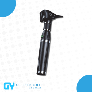 An otoscope is a medical device used by healthcare professionals to examine the ear canal and eardrum. It consists of a handle and a head with a light source and a magnifying lens or eyepiece. The otoscope's light illuminates the ear canal, allowing the examiner to visualize the ear canal and eardrum for signs of infection, inflammation, or other abnormalities. Otoscopes may also have attachments such as specula of different sizes to accommodate various ear canal sizes and disposable tips for hygiene purposes. Otoscopy is a routine procedure performed during physical examinations, particularly in the diagnosis and management of ear-related conditions such as ear infections, earwax buildup, and otitis media.